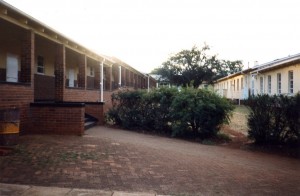 Classrooms at the Founder's High School, Rhodesia, Africa
