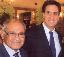 Invited to meet Ed Milliband  - leader of HM opposition party -for the charity work done locally nationally and internationally 